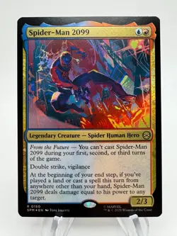 MTG Marvel's Spider-Man SPIDER-MAN 2099 Rare Foil #0150 - Image 1