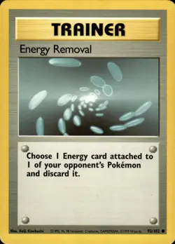 Energy Removal 92/102 | Base Set | Pokemon TCG | English | Common - Image 2