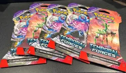 Pokemon TCG - Scarlet & Violet Temporal Forces 5 Packs New Factory Sealed - Image 1