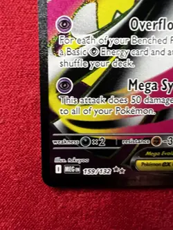 Mega Gardevoir ex 159/132 Full Art Pokemon Mega Evolution NM/Mint Pack Fresh - Image 4