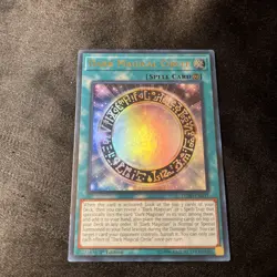 Yugioh! LP Dark Magical Circle - LEDD-ENA15 - Ultra Rare - 1st Edition Lightly P - Image 1