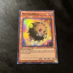 Yugioh! LP Relinkuriboh - INOV-ENSE2 - Super Rare - Limited Edition Lightly Play - Image 1
