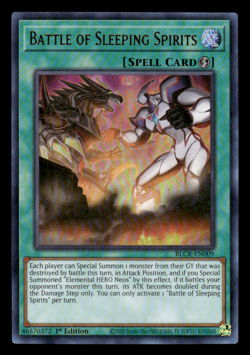 Yugioh! Battle of Sleeping Spirits - BLCR-EN009 - Ultra Rare - 1st Edition - Image 1
