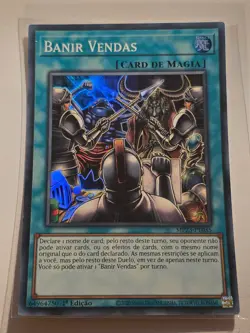 Sales Ban●YUGIOH●MP23●SUPER RARE●PORTUGUESE●1st ED●NM●2553 - Image 1