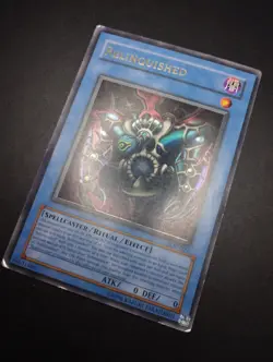 YUGIOH 2002 | RELINQUISHED | SDP-001 | NORTH AMERICAN PRINT | GOOD (PLAYED) - Image 3