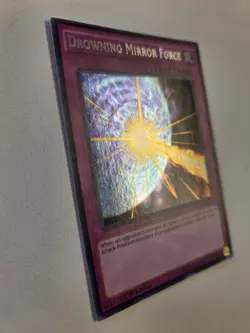 Drowning Mirror Force MP17-EN041 Secret Rare Yugioh Mega-Pack 1st Edition Mint - Image 2
