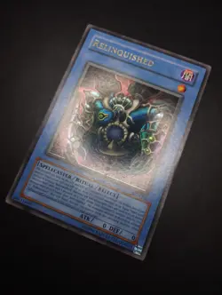 YUGIOH 2002 | RELINGUISHED | SDP-001 | NORTH AMERICAN PRINT | EXCELLENT - VG - Image 3