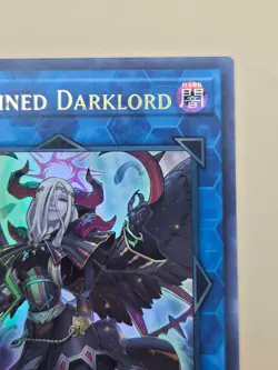 Yugioh Condemned Darklord DUOV-EN006 Ultra Rare 1st Ed NM - Image 4