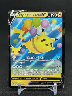 Flying Pikachu V 006/025 Celebrations 25th Anniversary Pokemon Card NEAR MINT+ - Image 1
