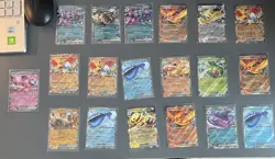 Pokemon TCG Destined EX Rivals Team Rocket Bundle Pokemon Cards -39 Cards - Image 1