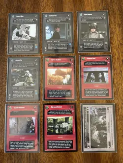 Star Wars CCG Endor Dark Side Lot - 20+ Rares, 220+ Cards - Image 2