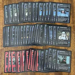 Star Wars CCG Endor Dark Side Lot - 20+ Rares, 220+ Cards - Image 3