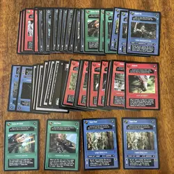 Star Wars CCG Endor Dark Side Lot - 20+ Rares, 220+ Cards - Image 5