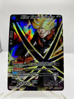 Killer Sword Trunks SD3-02 Starter Rare Foil Dragon Ball Super CCG Bandai Card - Image 1