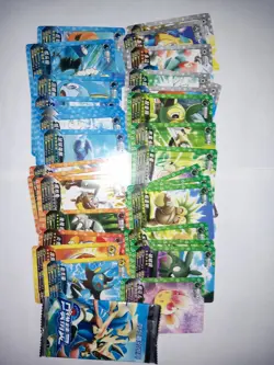 Lot Of 30 X Chinese Eif Baby 3 Trading Cards &empty Pack Shinx Porygon Golem - Image 1