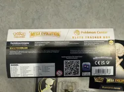 *NO PACKS/CARDS* - Pokemon Center Mega Evolution ETB - Box w/ Accessories ONLY - Image 4