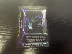 AvP CCG Aliens Predator CCG Conestoga Class RARE PROMO Card - Image 1