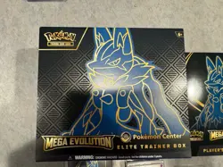 *NO PACKS/CARDS* - Pokemon Center Mega Evolution ETB - Box w/ Accessories ONLY - Image 2