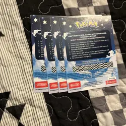 4 Pokemon Scarlet & Violet Shiny Koraidon Miraidon Code Card - Image 2
