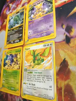 Pokemon TCG E Reader 4 Card Lot Weezing, Alakazam, Flygon, Tyranitar - Image 3