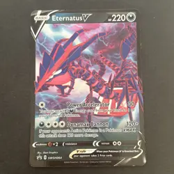 Eternatus V Swsh064 Swsh: Sword & Shield Promo Cards Holo Pokemon TCG 2020 - Image 1
