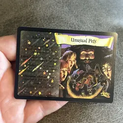 WOTC - Harry Potter - UNUSUAL PETS Holo Foil Promo #4 - TCG Card Game LP - Image 2