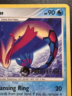 Prerelease Milotic 70/147 Platinum Supreme Victors Pokemon Card Rare Stamped LP - Image 4