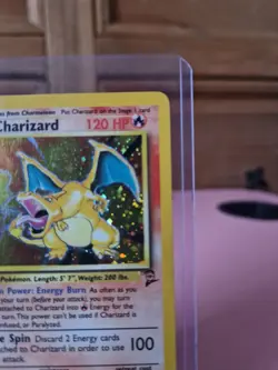 Pokemon TCG Charizard Base Set 2 Holo Unlimited Rare Card 4/130 NM Condition - Image 5