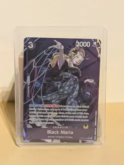 One Piece Card Game: Black Maria Custom Card Rare HQ Proxy Luffy OP08-074 - Image 1