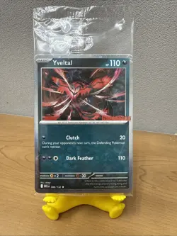 Pokemon Sealed Yveltal 088/132 GameStop Stamped Promo Card - Image 1