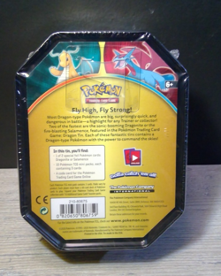 Pokemon TCG Salamence Dragon Tin + 10 Mini Booster Packs - 3 Card Packs - NEW - Image 2