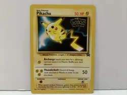 Pikachu Black Star Promo #4 1999 Kids WB The First Movie Pokemon Card Excellent - Image 2