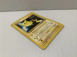 Pikachu Black Star Promo #4 1999 Kids WB The First Movie Pokemon Card Excellent - Image 4
