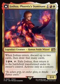 MTG - Joshua, Phoenix's Dominant - Final Fantasy - Image 1