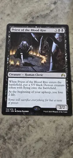 Priest of the Blood Rite Magic Origins Regular - Image 1