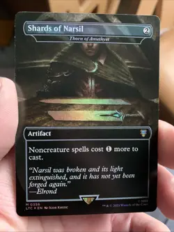 MTG: Shards Of Narsil ( Thorn Of Amethyst ) Foil LOTR #356 Magic The Gathering - Image 1