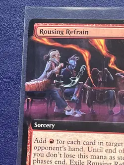 MTG Rousing Refrain 383 Extended Art - Commander 2021 C21 - Image 2