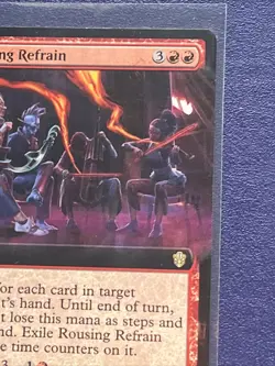 MTG Rousing Refrain 383 Extended Art - Commander 2021 C21 - Image 3