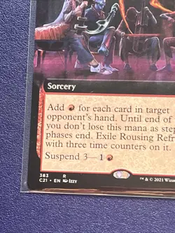 MTG Rousing Refrain 383 Extended Art - Commander 2021 C21 - Image 4