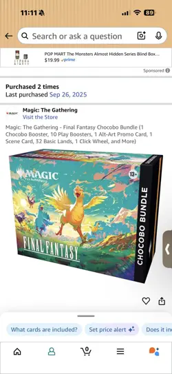 PRESALE - Magic: The Gathering - Final Fantasy Chocobo Bundle CONFIRMED ORDER - Image 2