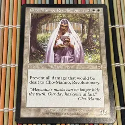 Cho-Manno, Revolutionary MtG Mercadian Masques LP Free Shipping - Image 1