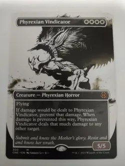 Phyrexian Vindicator - Showcase Borderless - Phyrexia ONE - MTG - Image 1