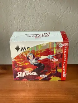 Magic: The Gathering Marvel’s Spider-Man Collector Booster Box 12 Packs Sealed - Image 1