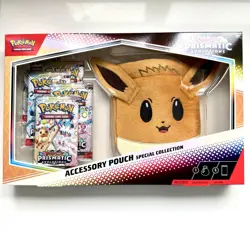 Pokemon Prismatic Evolutions Accessory Pouch Special Collection ✅ - Image 1