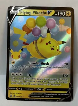 2021 Pokemon Celebrations Flying Pikachu V 006/025 card - Image 1