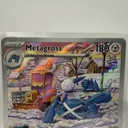 Metagross Illustration Rare Temporal Forces 178/162 Pokemon TCG NM - Image 2