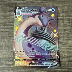 Lapras VMAX SV111/SV122 Shiny Holo Rare Shining Fates: Shiny Vault Pokemon Card - Image 1