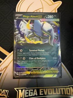 Pokemon Mega Evolutions Lot Of 5 Cards! Mega Gardevoir, Absol, Mawile & More! M - Image 5