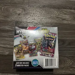 Pokemon Mystery Power Box 5 Booster Packs Sealed - Image 3