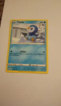 Pokemon TCG Pokemon Piplup Piplup Common Regular - Image 1